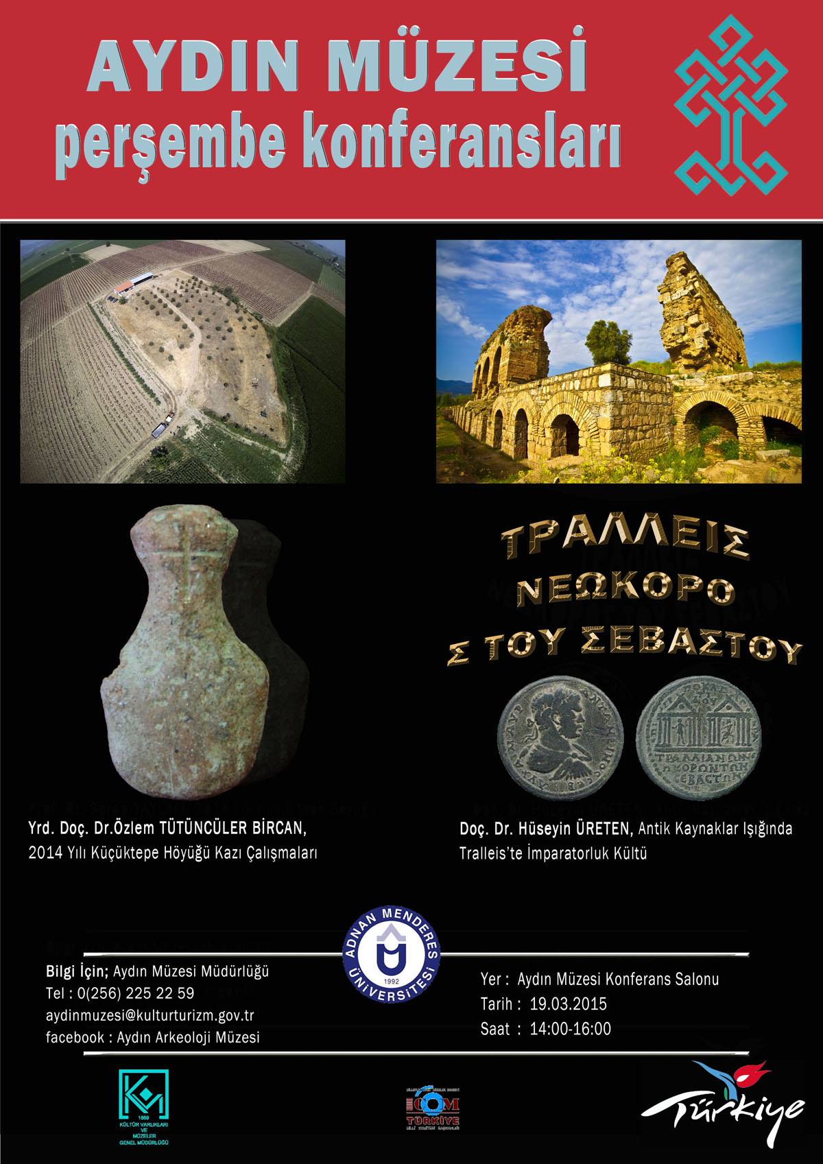 Aydın Müzesi Perşembe Konferansları  120505,aydin-muzesi-konferansi-afis